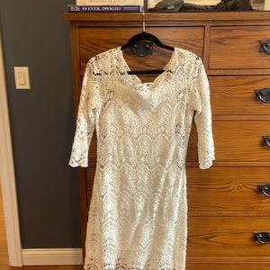 Ralph Lauren crocheted sheath dress